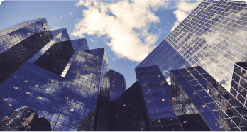 Modern buildings